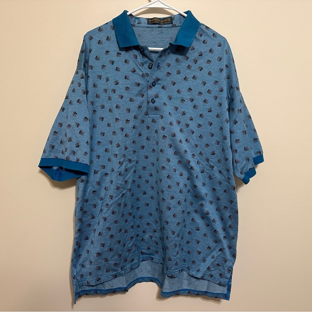 VTG Descente International Golf Collection Polo